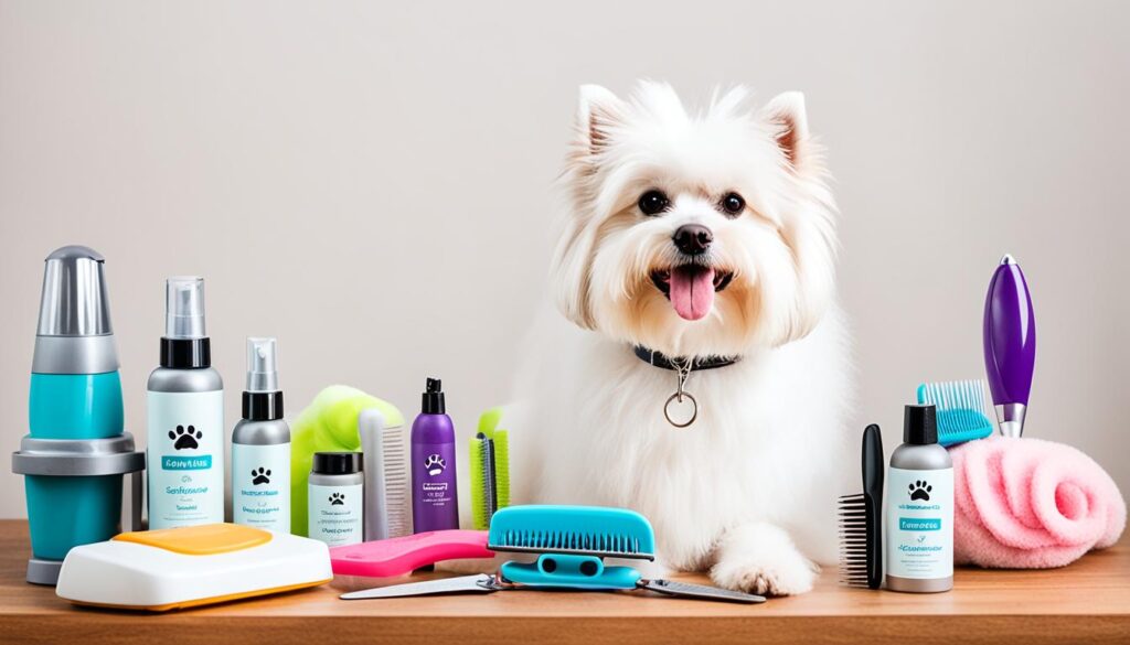 DIY pet grooming preparation