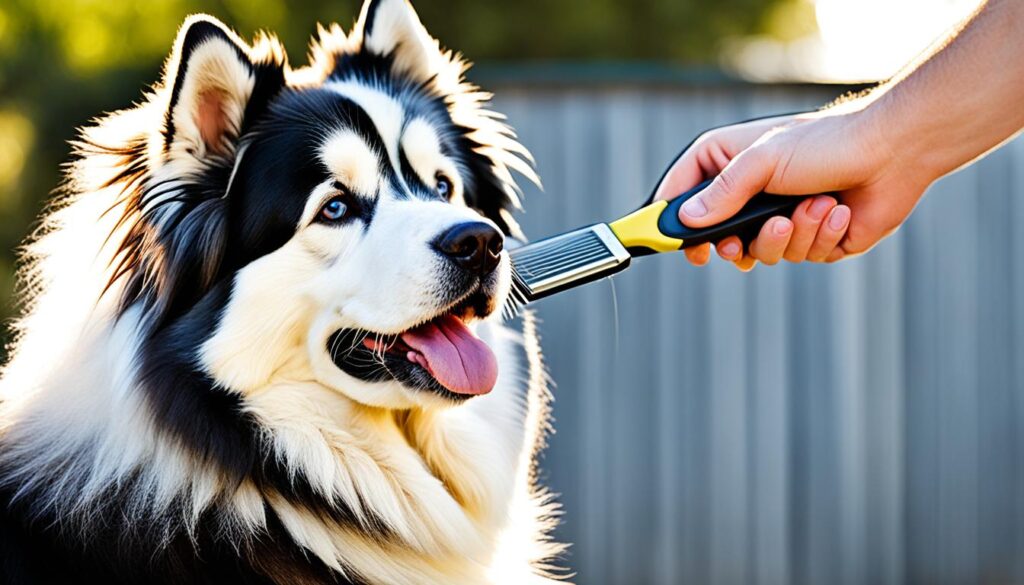 Dog Coat Grooming