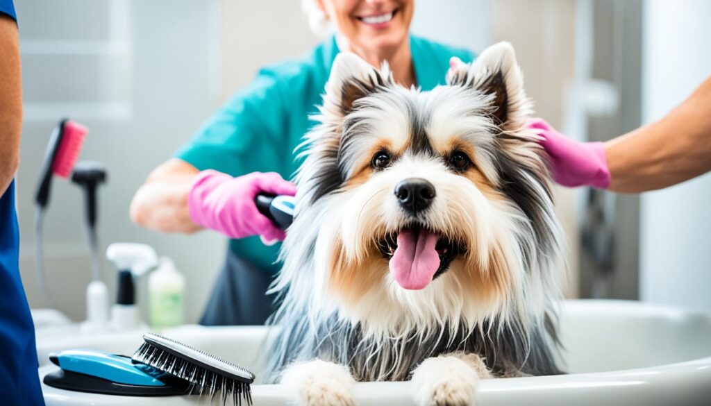 Pet grooming techniques