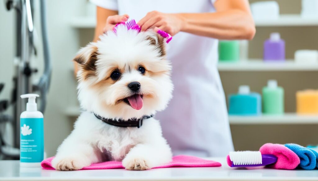 Puppy Grooming Routine