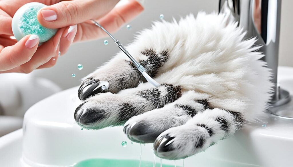 paw care routine